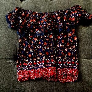 Over the shoulder shirt